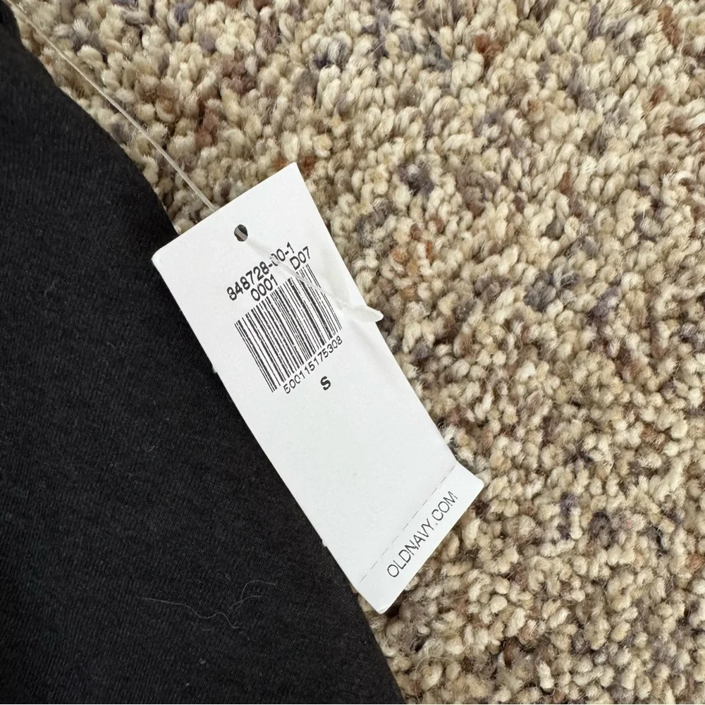 Old Navy Black Pleated Skater Mini Skirt